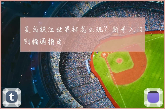 复式投注世界杯怎么玩？新手入门到精通指南